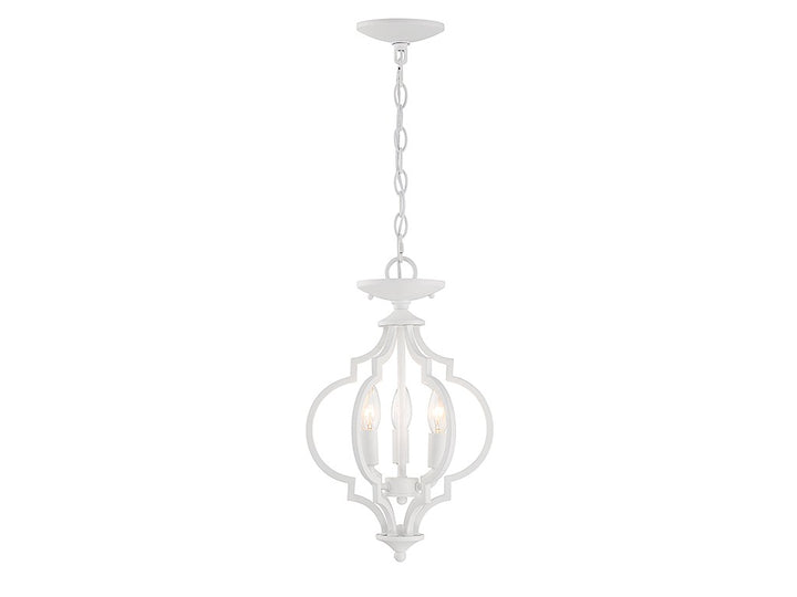 Meridian M60055BQW Ceiling Light - Bisque White