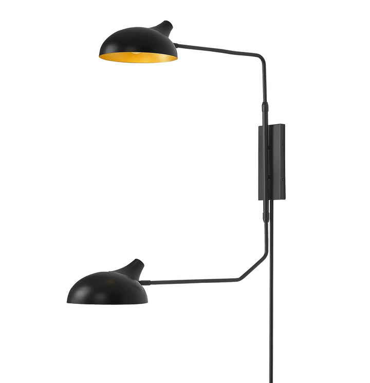 Z-Lite Lighting 1942-2S-MB  Bellamy Lamp Matte Black