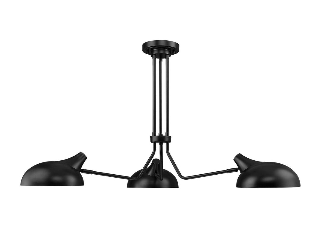 Z-Lite Bellamy 1942-3SF-MB Ceiling Light - Matte Black