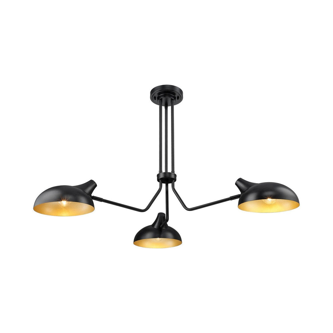 Z-Lite Bellamy 1942-3SF-MB Ceiling Light - Matte Black