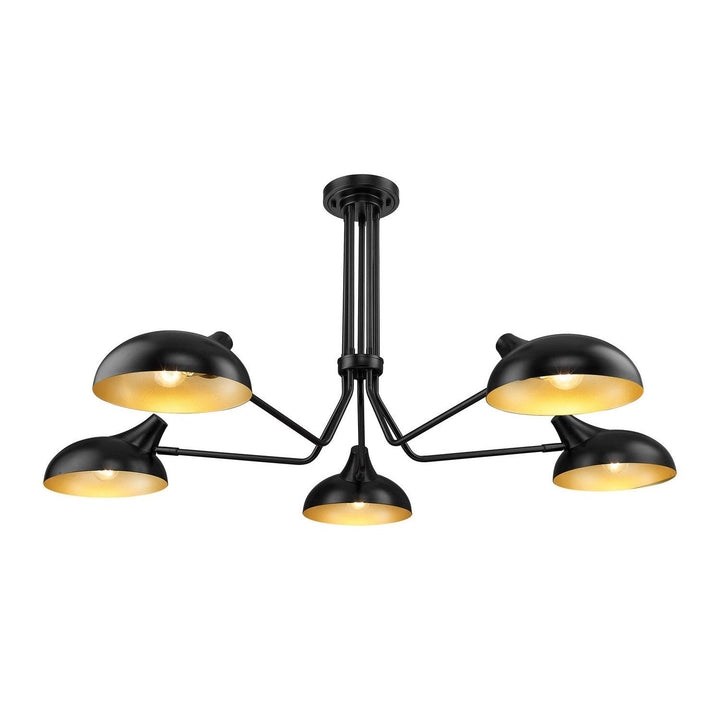 Z-Lite Bellamy 1942-5SF-MB Ceiling Light - Matte Black