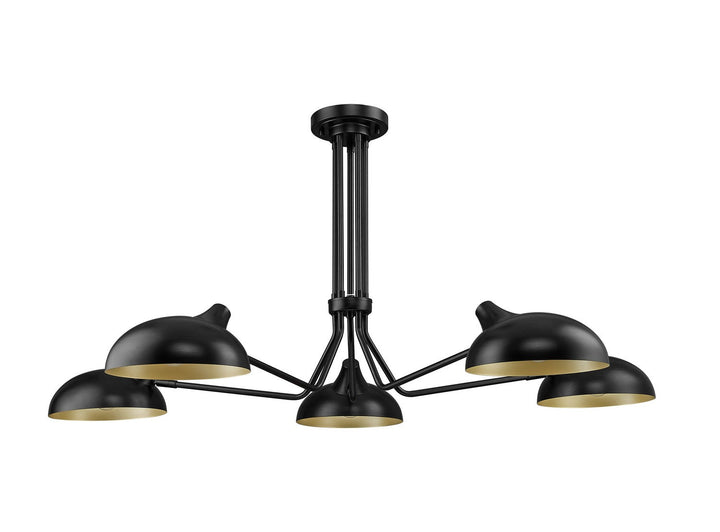 Z-Lite Bellamy 1942-5SF-MB Ceiling Light - Matte Black