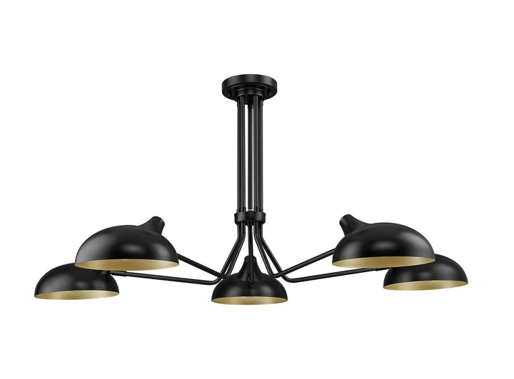 Z-Lite Bellamy 1942-5SF-MB Ceiling Light - Matte Black