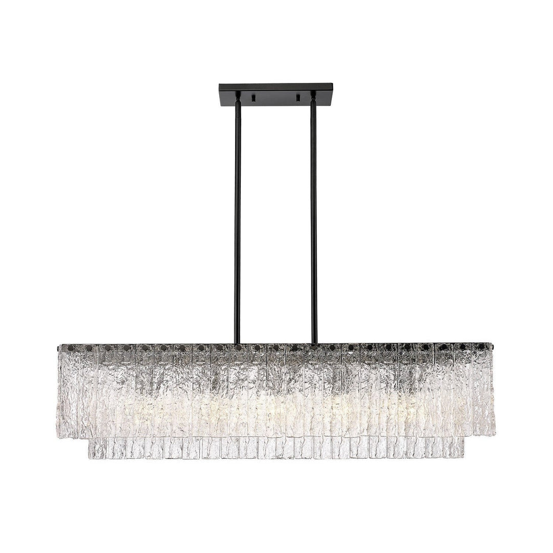 Z-Lite Glacier 1943-42L-MB Pendant Light - Matte Black