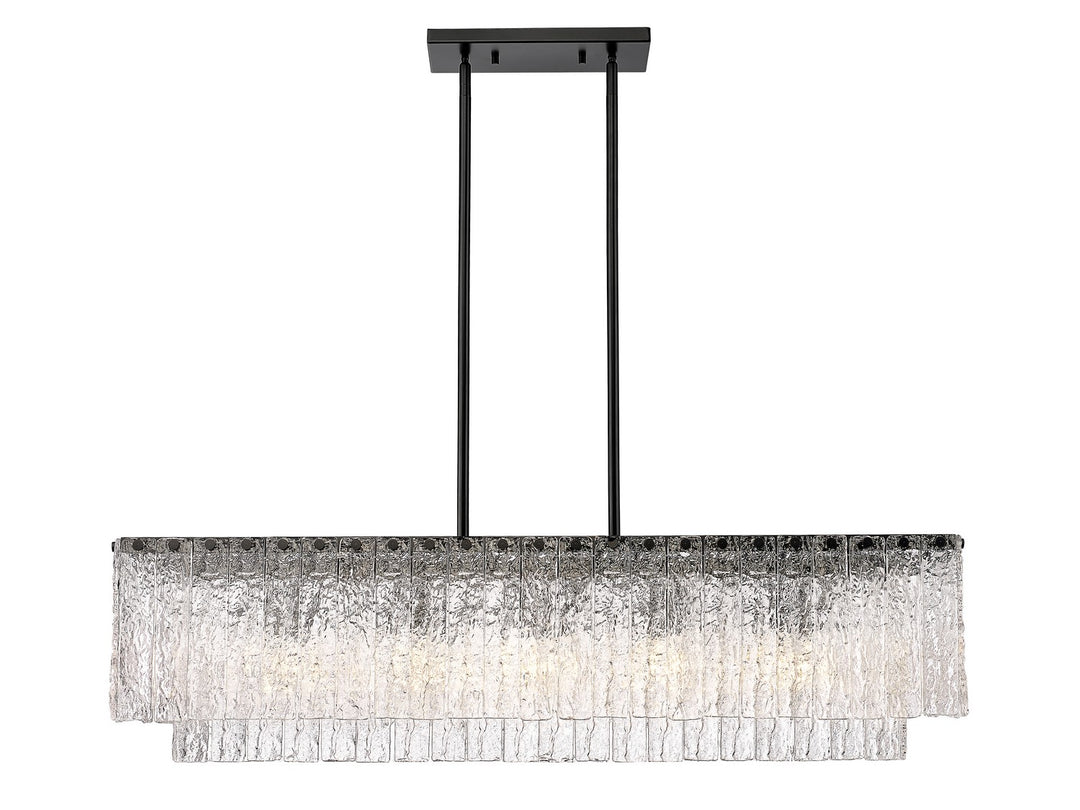 Z-Lite Glacier 1943-42L-MB Pendant Light - Matte Black