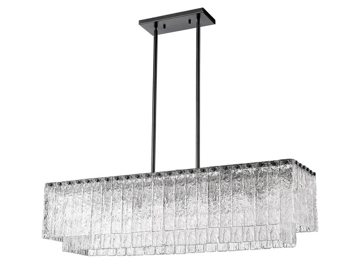 Z-Lite Glacier 1943-42L-MB Pendant Light - Matte Black
