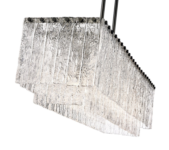Z-Lite Glacier 1943-42L-MB Pendant Light - Matte Black