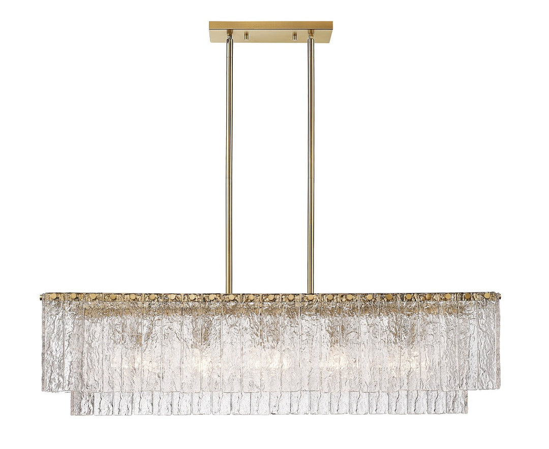 Z-Lite Glacier 1943-42L-MGLD Pendant Light - Modern Gold