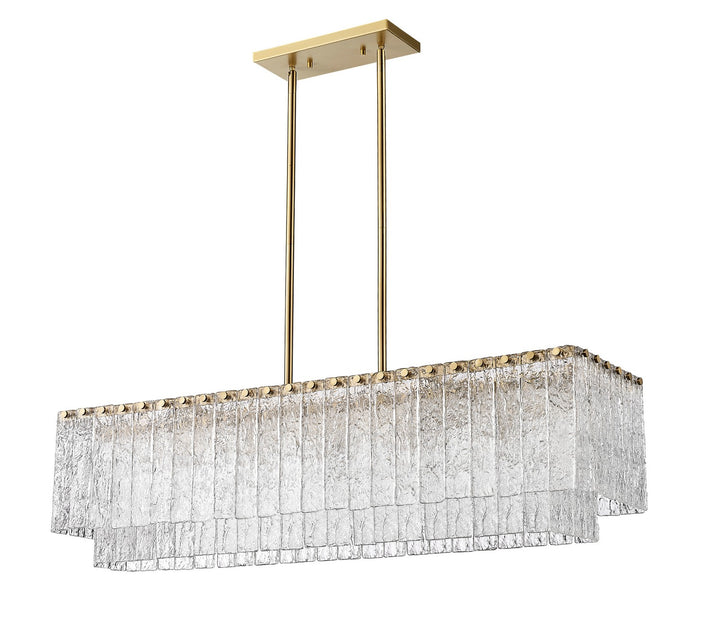 Z-Lite Glacier 1943-42L-MGLD Pendant Light - Modern Gold