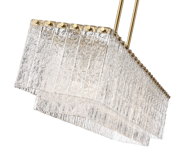 Z-Lite Glacier 1943-42L-MGLD Pendant Light - Modern Gold
