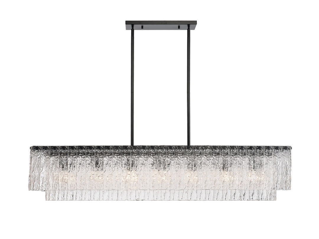 Z-Lite Glacier 1943-53L-MB Pendant Light - Matte Black