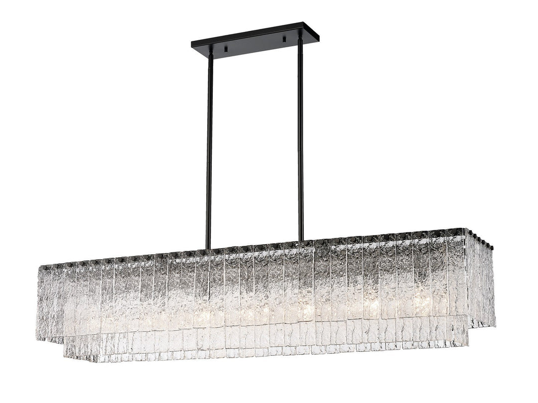 Z-Lite Glacier 1943-53L-MB Pendant Light - Matte Black