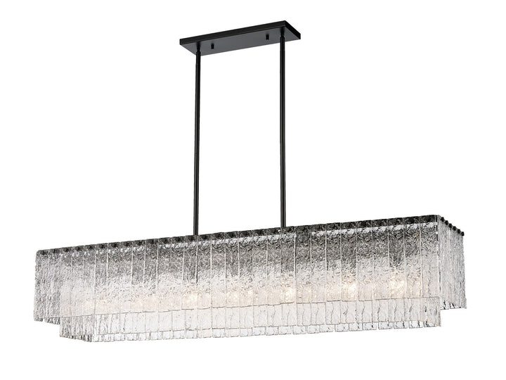 Z-Lite Glacier 1943-53L-MB Pendant Light - Matte Black