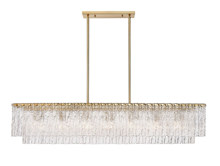 Z-Lite Glacier 1943-53L-MGLD Pendant Light - Modern Gold