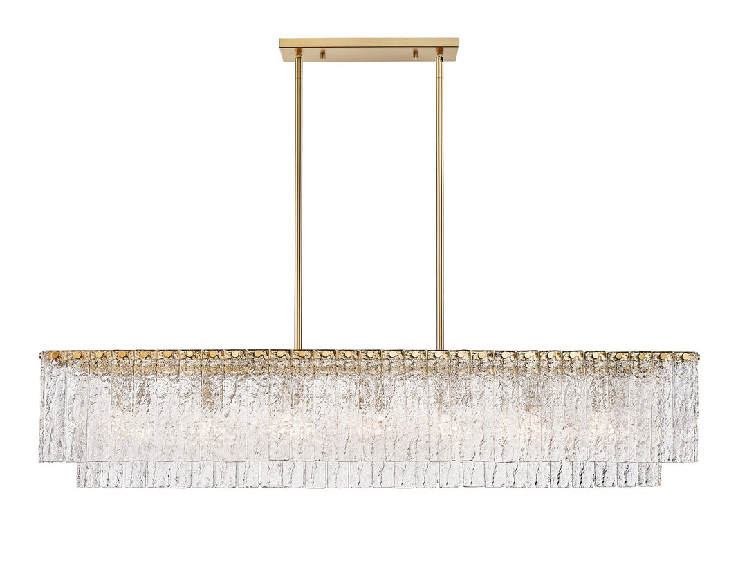 Z-Lite Glacier 1943-53L-MGLD Pendant Light - Modern Gold