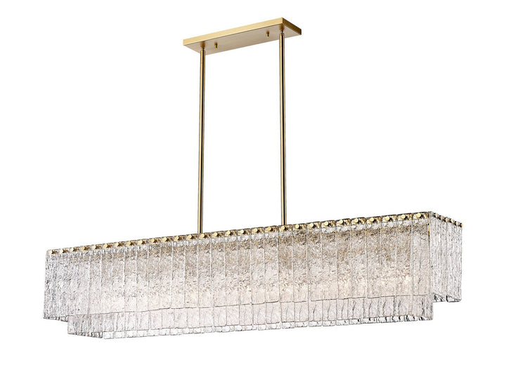 Z-Lite Glacier 1943-53L-MGLD Pendant Light - Modern Gold
