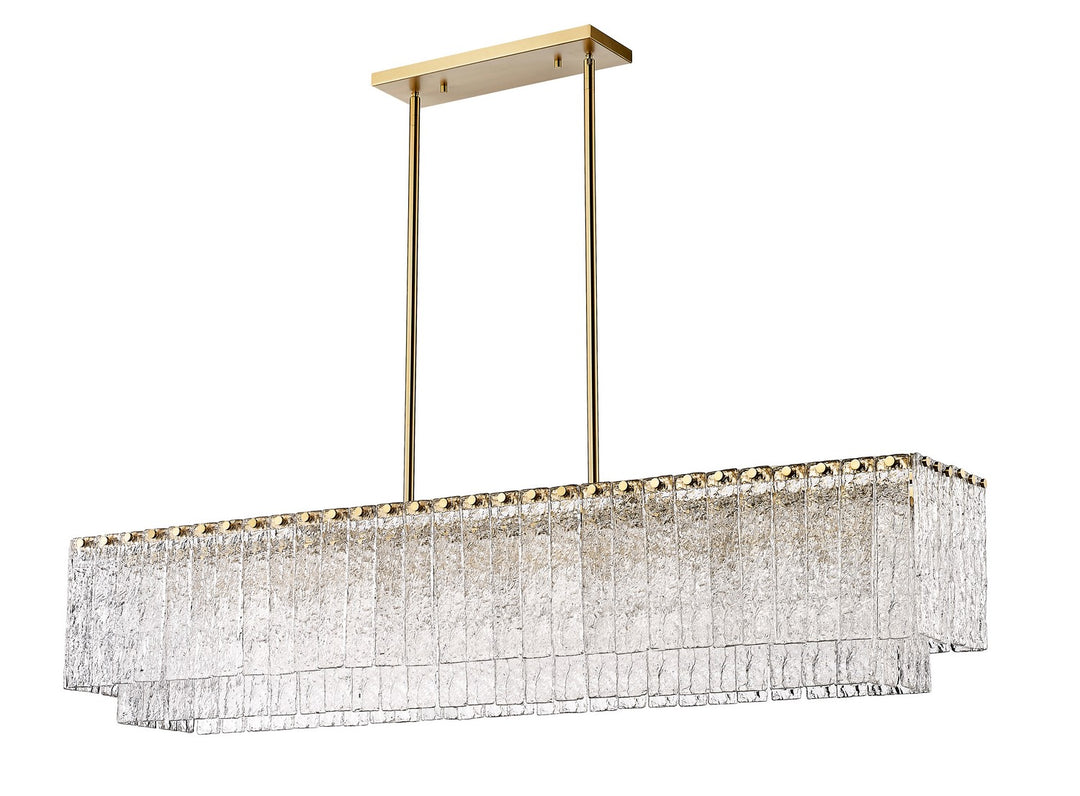 Z-Lite Glacier 1943-53L-MGLD Pendant Light - Modern Gold