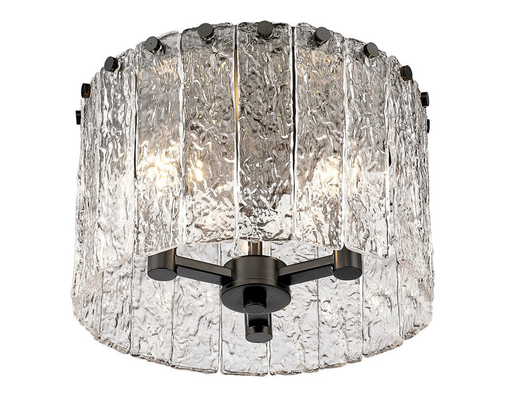 Z-Lite Glacier 1943F12-MB Ceiling Light - Matte Black