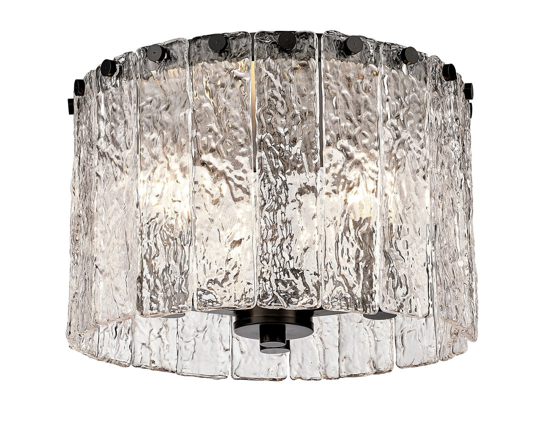Z-Lite Glacier 1943F12-MB Ceiling Light - Matte Black