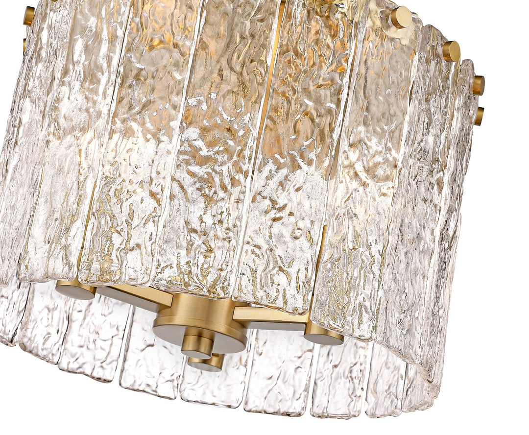 Z-Lite Glacier 1943F12-MGLD Ceiling Light - Modern Gold