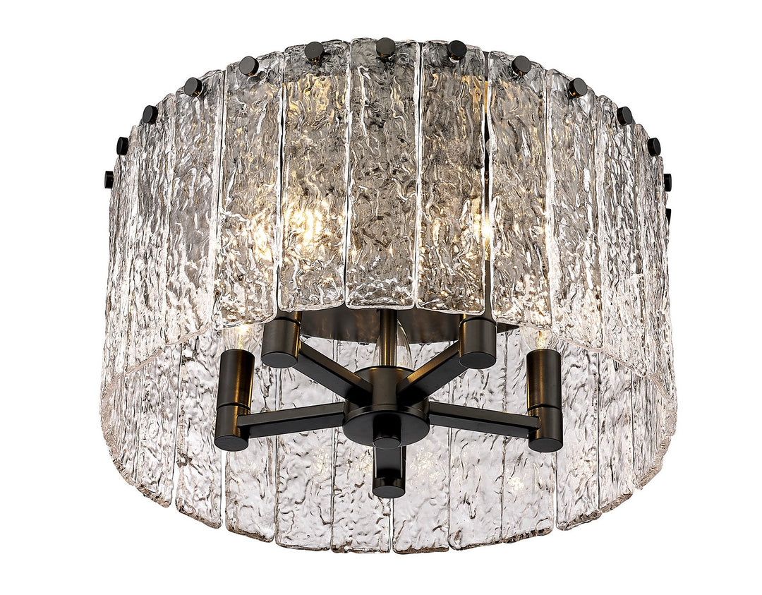 Z-Lite Glacier 1943F16-MB Ceiling Light - Matte Black