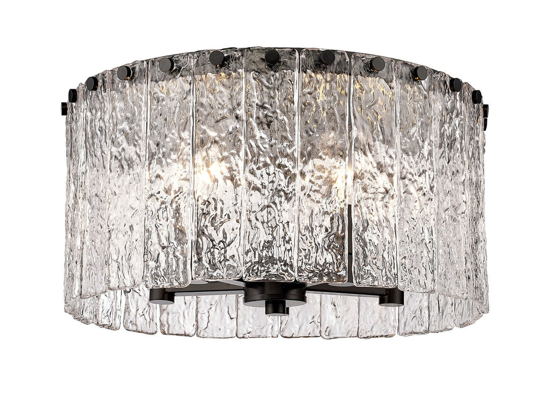 Z-Lite Glacier 1943F16-MB Ceiling Light - Matte Black