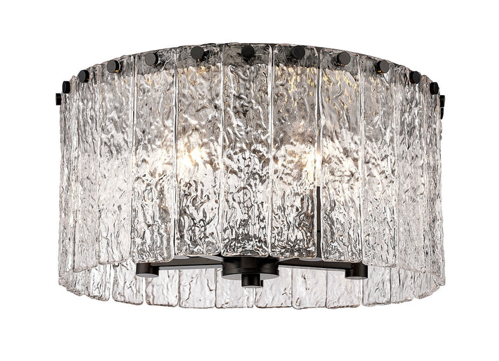 Z-Lite Glacier 1943F16-MB Ceiling Light - Matte Black