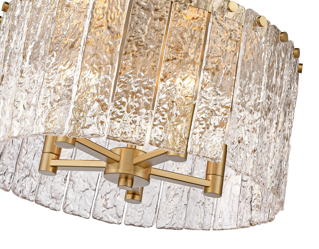 Z-Lite Glacier 1943F16-MGLD Ceiling Light - Modern Gold