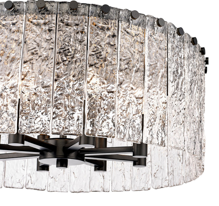 Z-Lite Glacier 1943F20-MB Ceiling Light - Matte Black