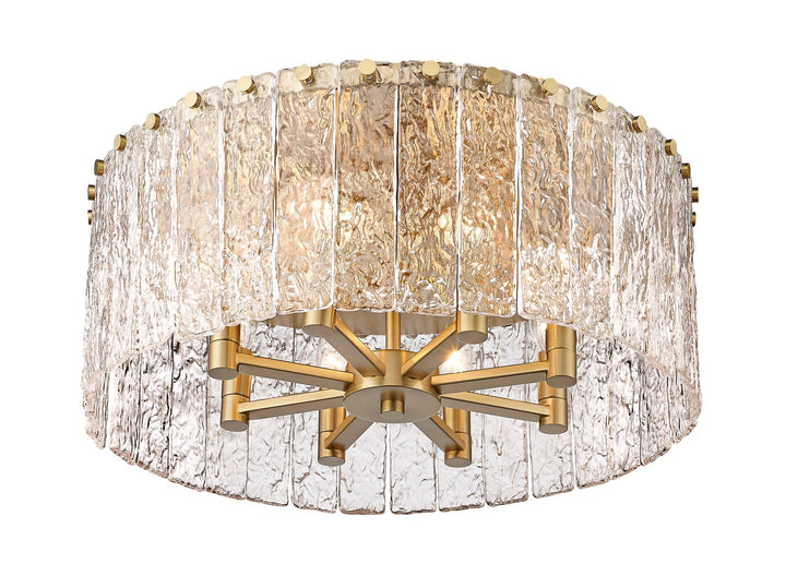 Z-Lite Glacier 1943F20-MGLD Ceiling Light - Modern Gold