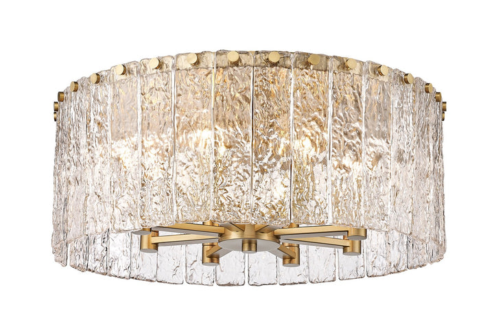 Z-Lite Glacier 1943F20-MGLD Ceiling Light - Modern Gold