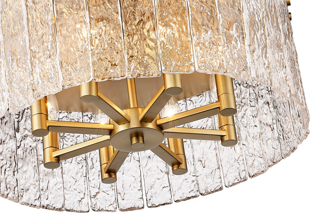 Z-Lite Glacier 1943F20-MGLD Ceiling Light - Modern Gold