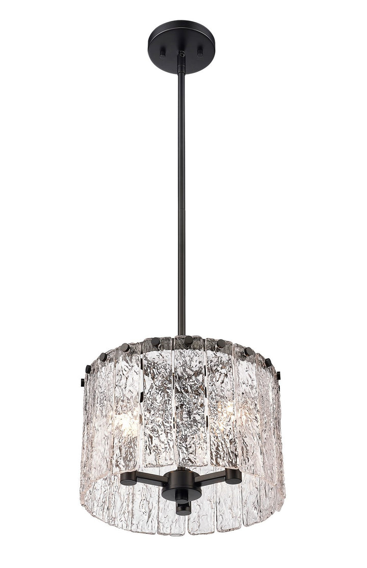 Z-Lite Glacier 1943P12-MB Chandelier Light - Matte Black