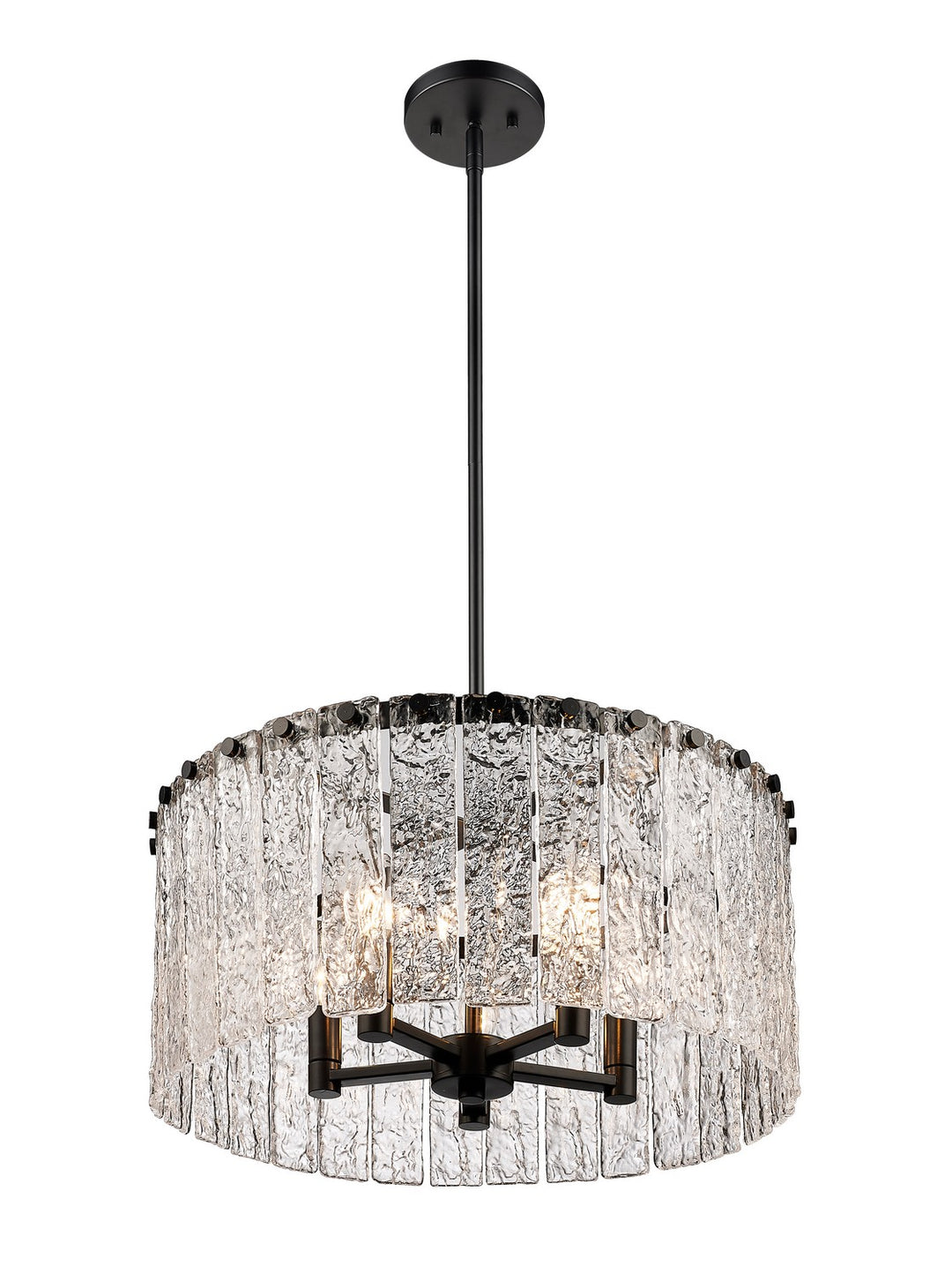 Z-Lite Glacier 1943P18-MB Chandelier Light - Matte Black