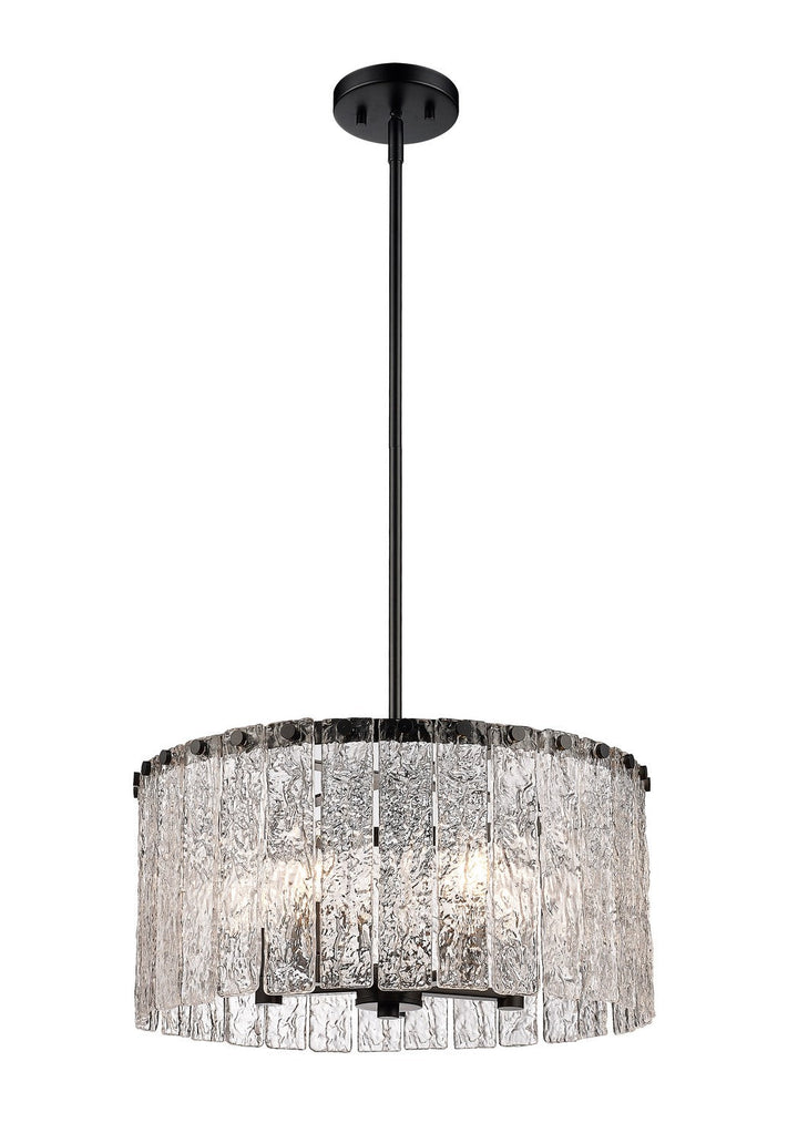 Z-Lite Glacier 1943P18-MB Chandelier Light - Matte Black