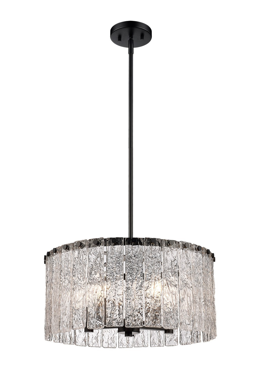Z-Lite Glacier 1943P18-MB Chandelier Light - Matte Black