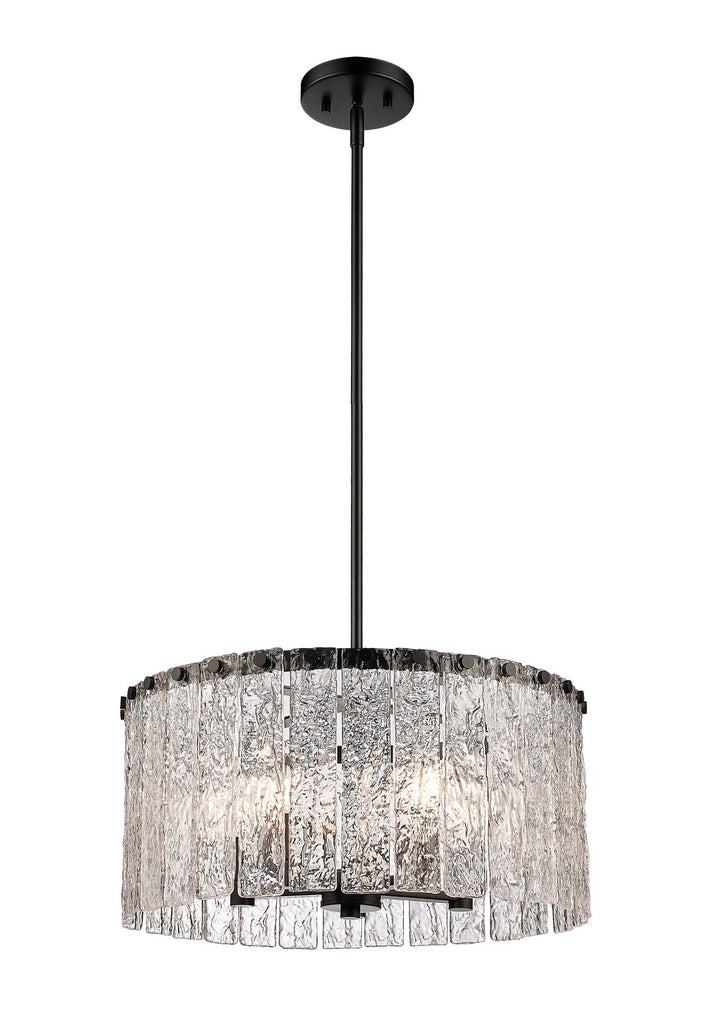 Z-Lite Glacier 1943P18-MB Chandelier Light - Matte Black