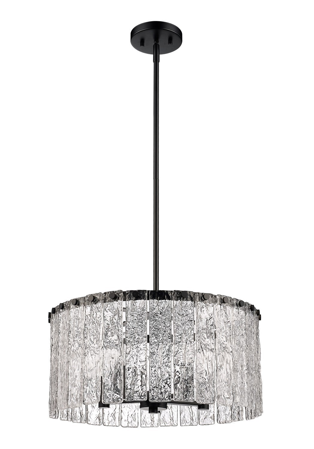 Z-Lite Glacier 1943P18-MB Chandelier Light - Matte Black