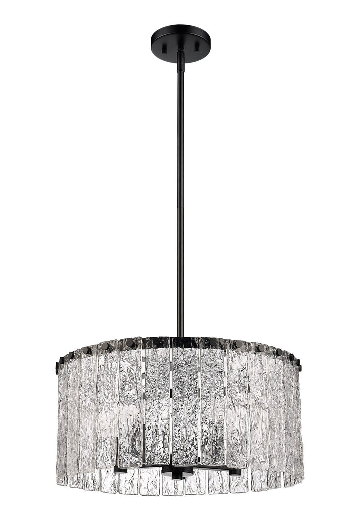 Z-Lite Glacier 1943P18-MB Chandelier Light - Matte Black