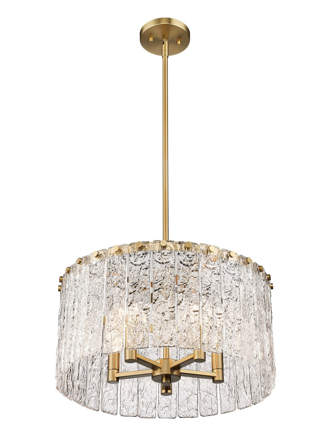 Z-Lite Glacier 1943P18-MGLD Chandelier Light - Modern Gold