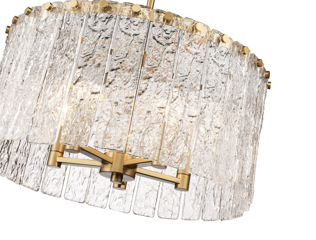 Z-Lite Glacier 1943P18-MGLD Chandelier Light - Modern Gold