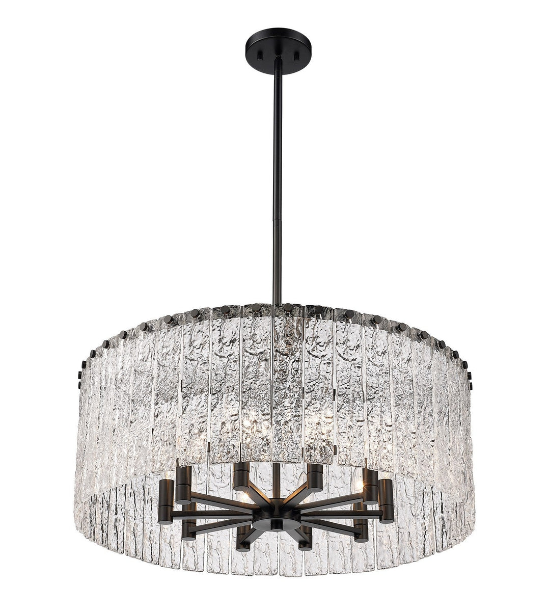 Z-Lite Glacier 1943P26-MB Chandelier Light - Matte Black