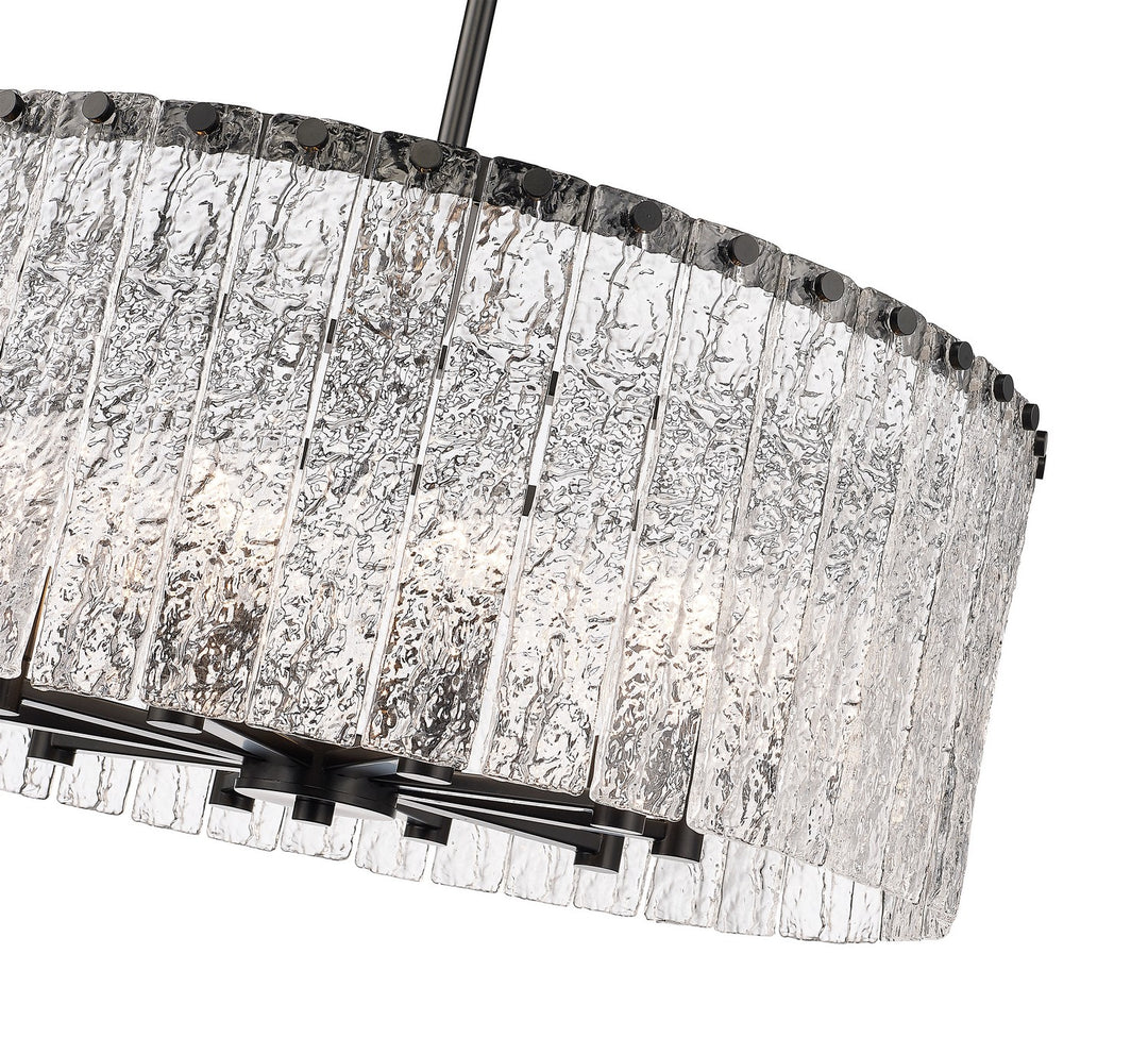 Z-Lite Glacier 1943P26-MB Chandelier Light - Matte Black