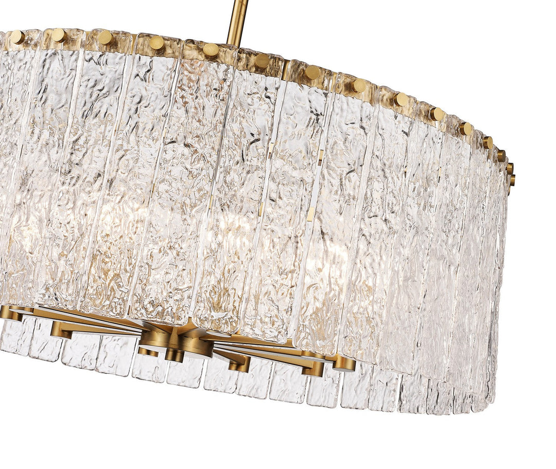 Z-Lite Glacier 1943P26-MGLD Chandelier Light - Modern Gold