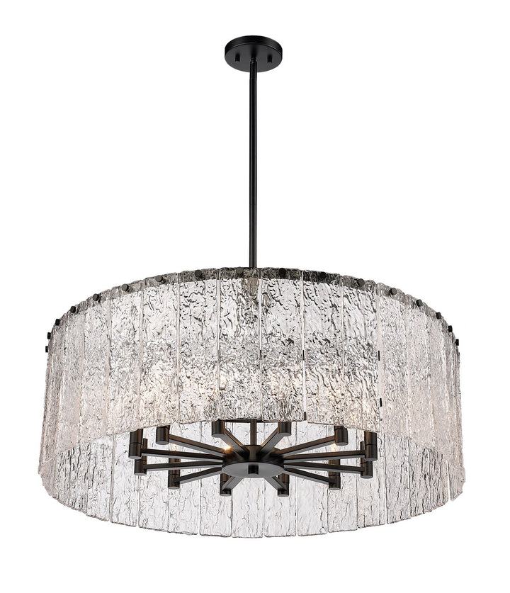 Z-Lite Glacier 1943P32-MB Chandelier Light - Matte Black
