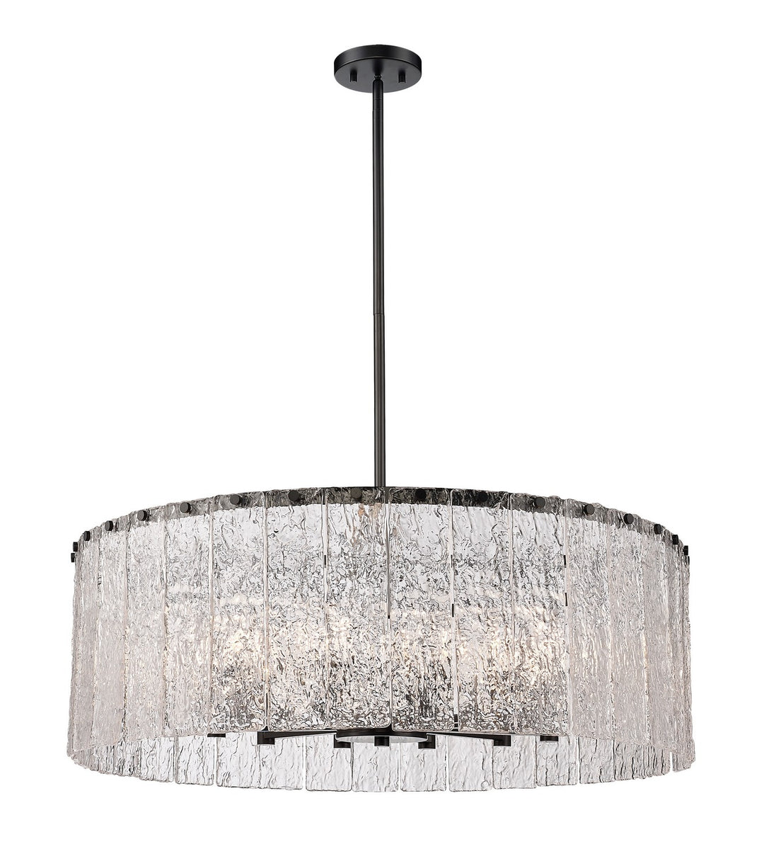 Z-Lite Glacier 1943P32-MB Chandelier Light - Matte Black