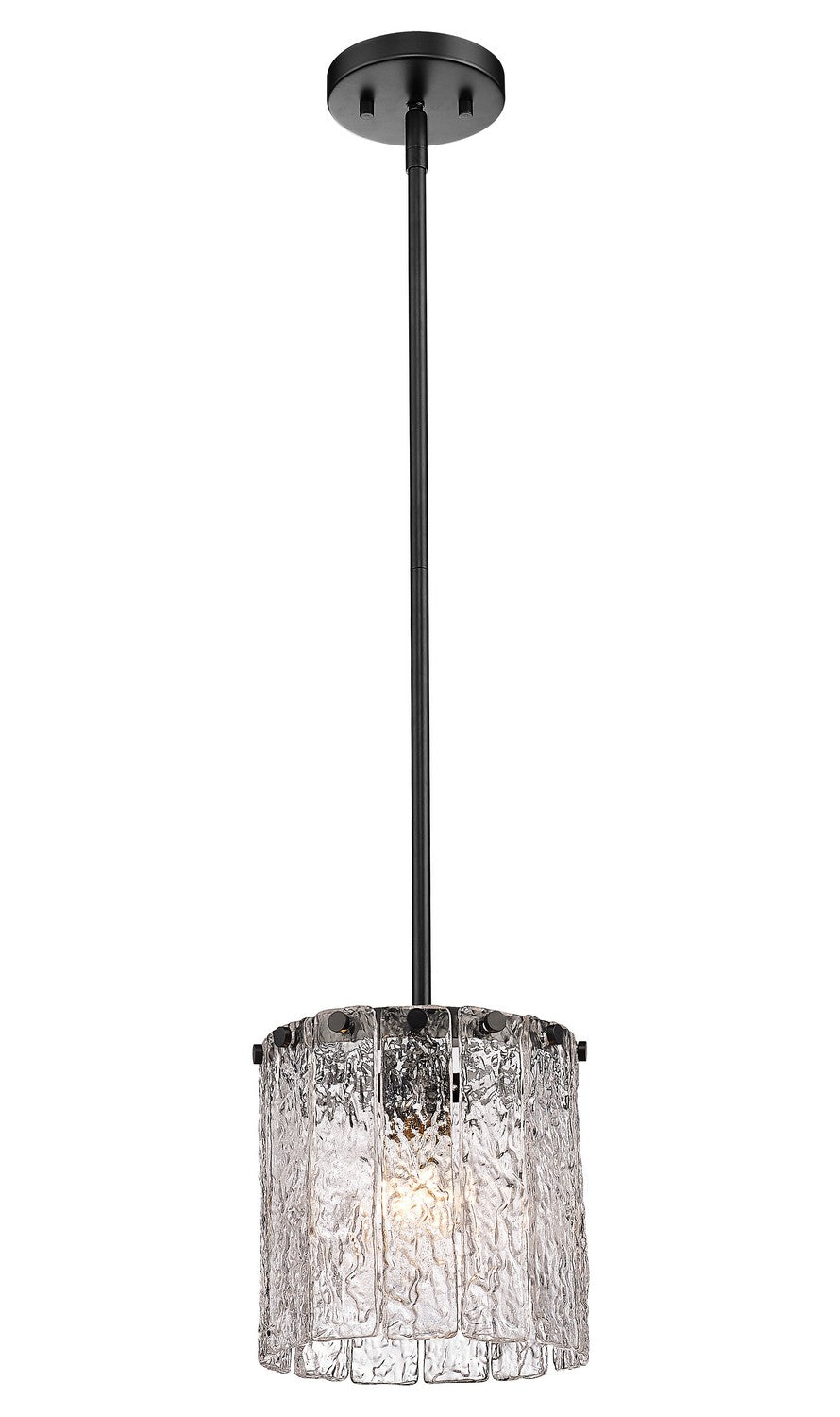 Z-Lite Glacier 1943P8-MB Pendant Light - Matte Black