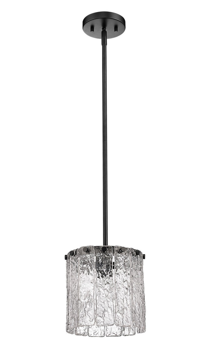Z-Lite Glacier 1943P8-MB Pendant Light - Matte Black
