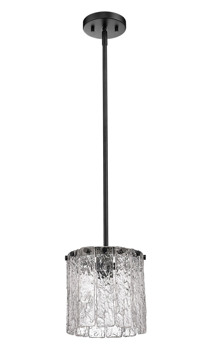 Z-Lite Glacier 1943P8-MB Pendant Light - Matte Black