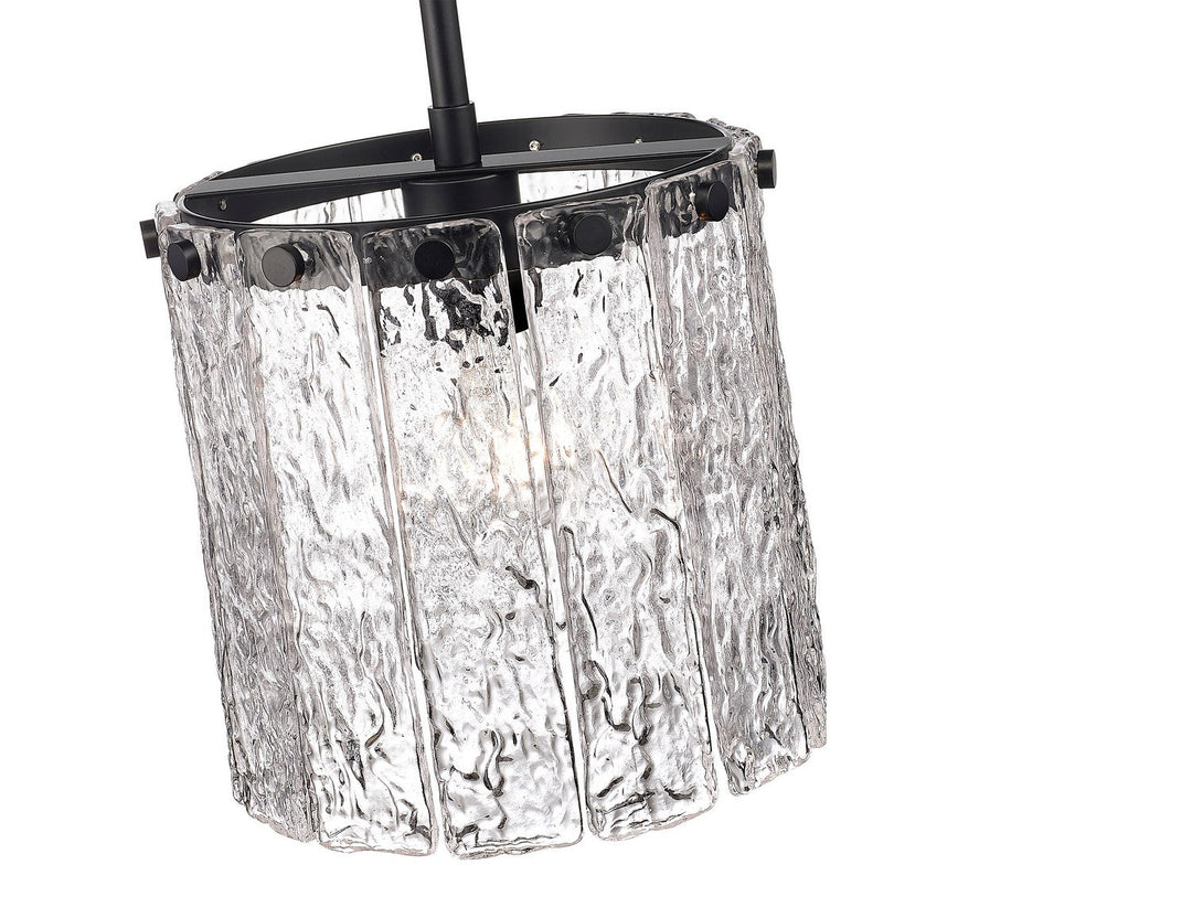 Z-Lite Glacier 1943P8-MB Pendant Light - Matte Black
